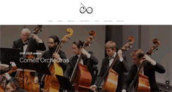 Desktop Screenshot of cuorchestra.org